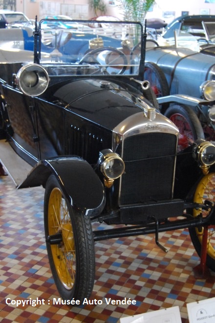 1923 - PEUGEOT Quadrilette